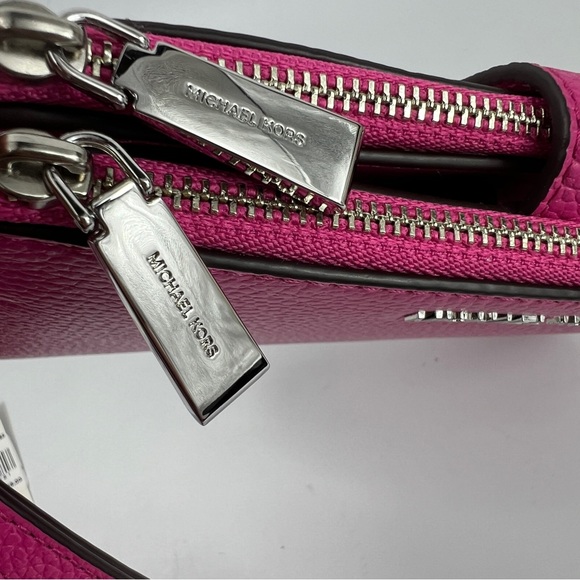 Michael Kors Hot Pink Multifunctional Wallet Wristlet NWT - Picture 9 of 12